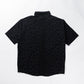 Polka-dot dobby stripe shirt