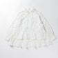 Ripple Finish dot Shirt -White