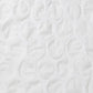 Ripple Finish dot Skirt -White