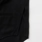 Round pockets Shirt / BLK