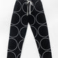 Line dots Wide Pants / BLK 