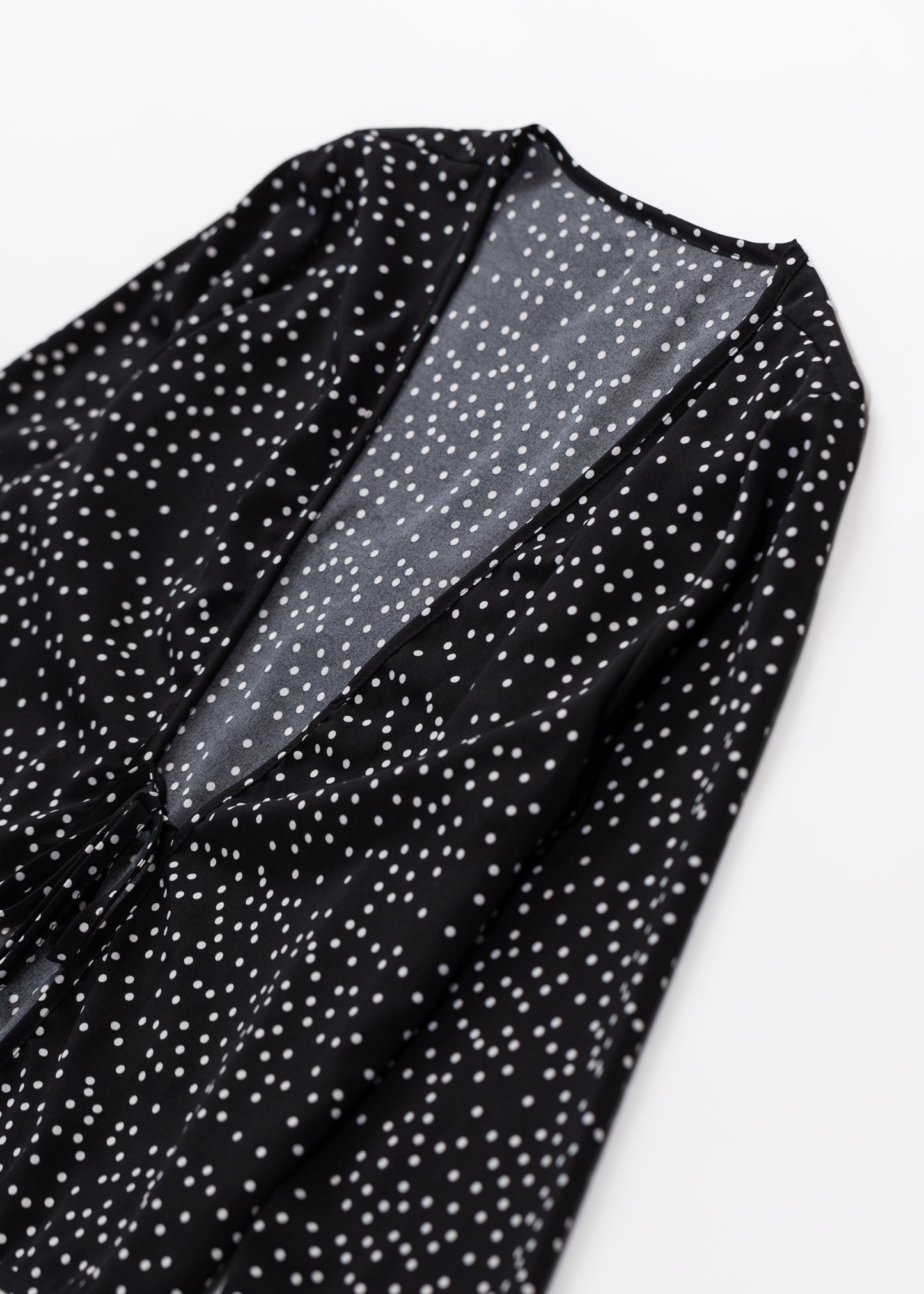 Summer style pindots cardigan