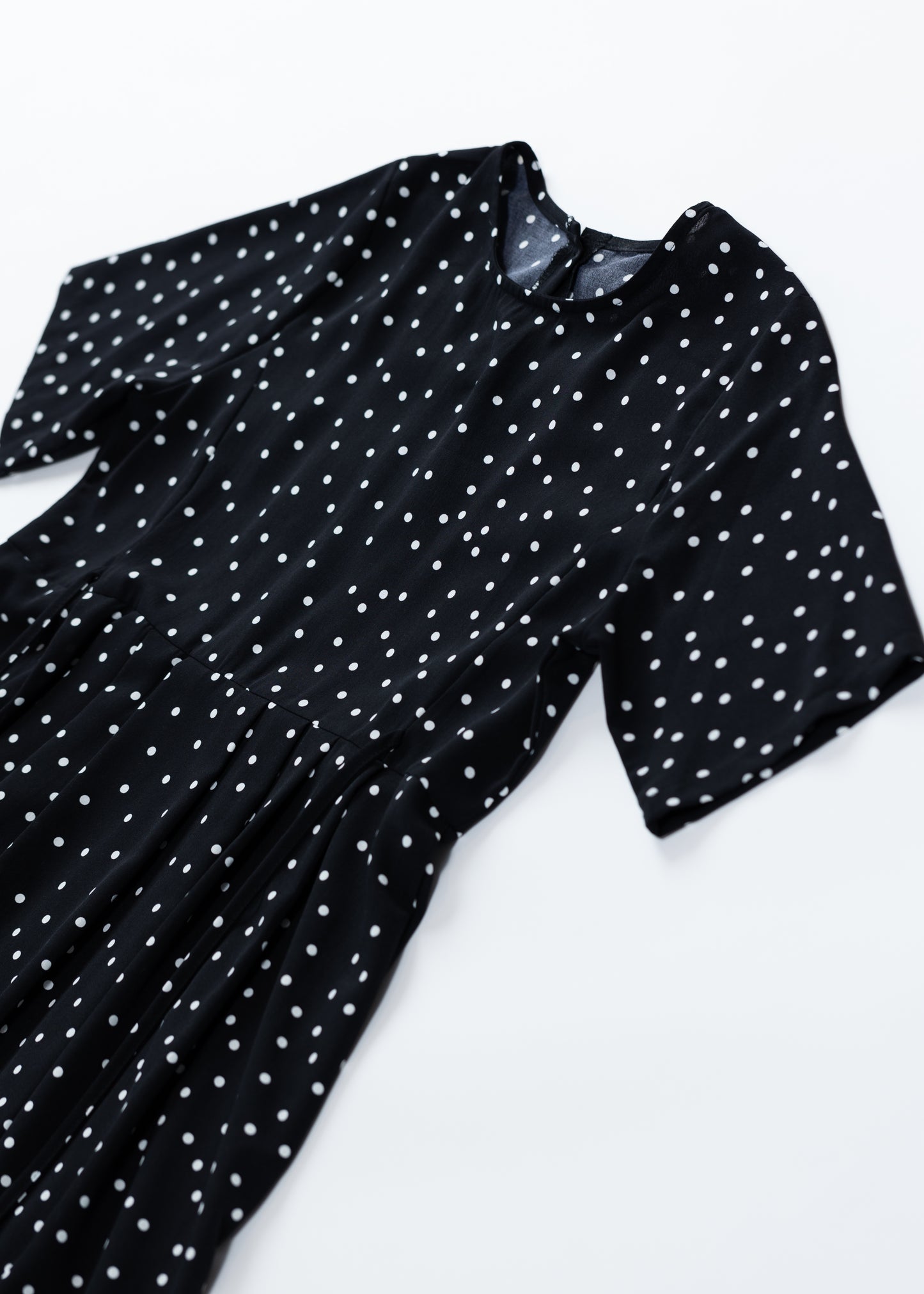 Pindots short sleeves dress