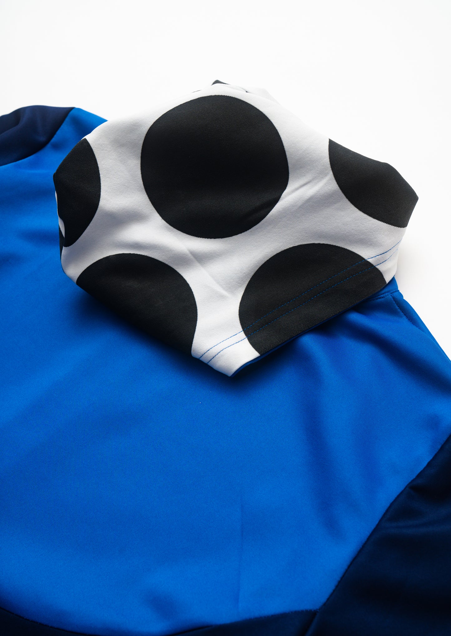φ20inch dots Zip Parka / BLU