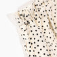 Pindots patterned wide leg pants
