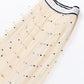 Tulle skirt with line on hem