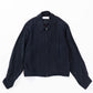 Shirt color jacket with zip