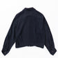 Shirt color jacket with zip