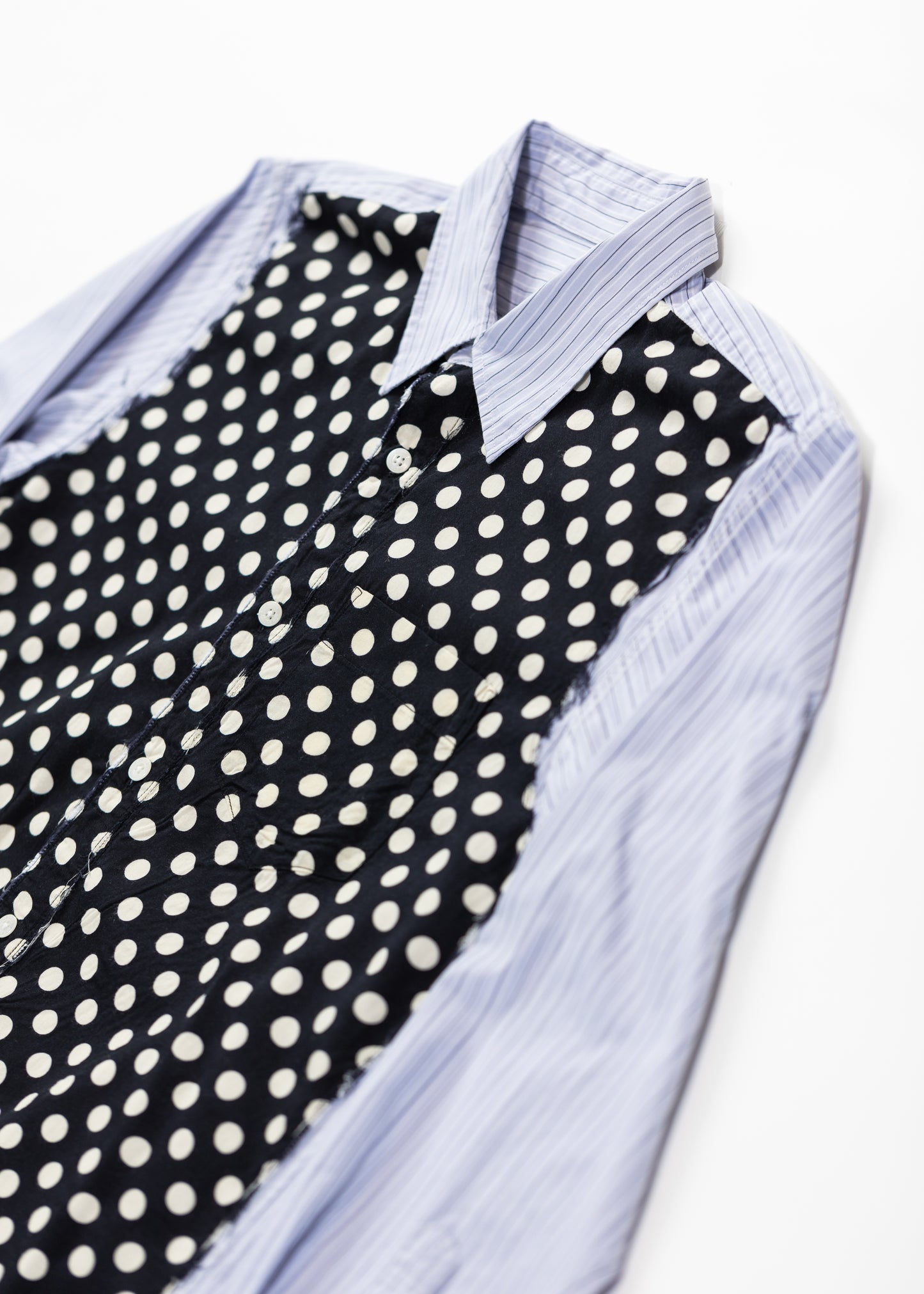 Switching dots materials shirt