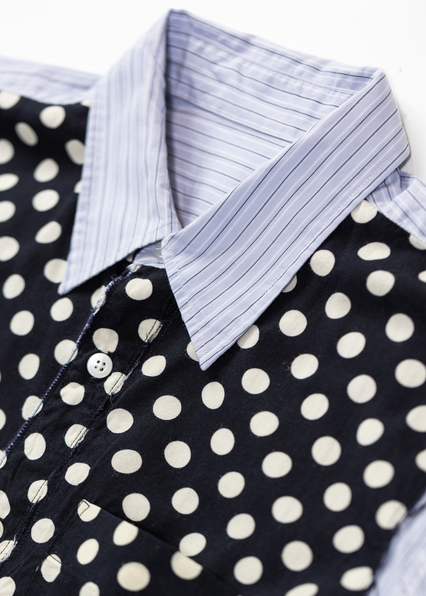 Switching dots materials shirt