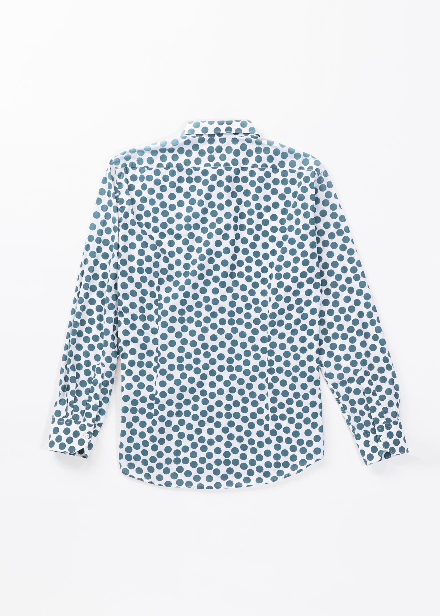 Polka dots long sleeve shirt